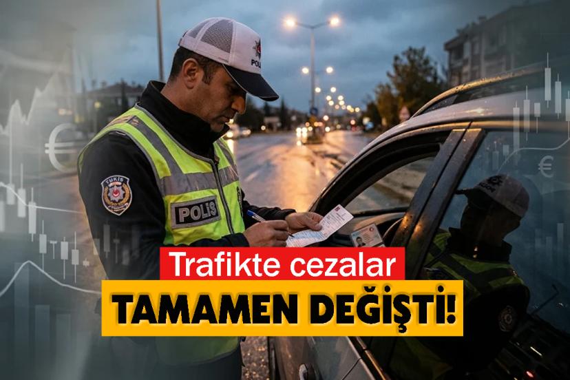 Trafikte cezalar tamamen değişti!