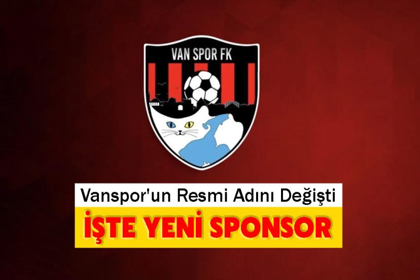 Vanspor'un Resmi Adını Değişti: İşte Yeni Sponsor