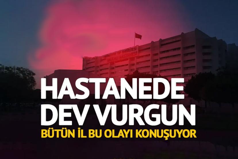 Hastanede 15 milyonluk ilaç vurgunu!