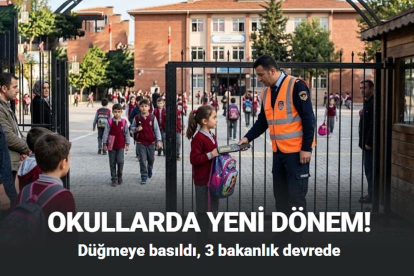 Okul güvenliğinde yeni tedbirler için 81 ile yazı gönderildi