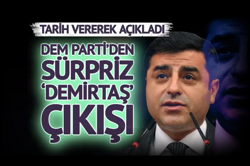 Selahattin Demirtaş İçin Flaş Çıkış: Tarih Verildi!