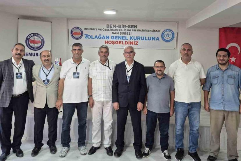 Bem-Bir-Sen Van Şube Başkanı Özsever Oldu