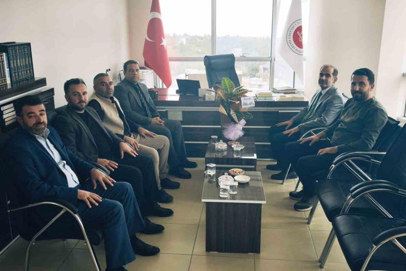 Nüfus Müdürlüğü personelinden Müftü Durmuş’a anlamlı ziyaret