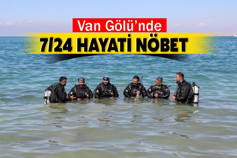 Van Gölü’nde 7/24 Hayati Nöbet
