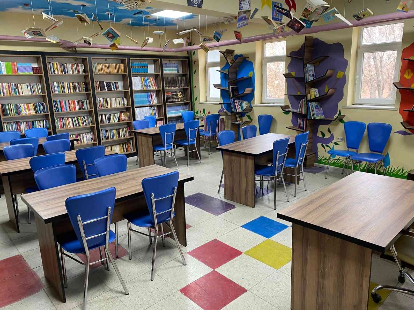 Van’da okullar kütüphaneleşiyor