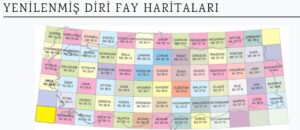 MTA diri fay haritalarını yayınladı