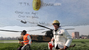 Deprem bölgesindeki madencilerden anlam dolu mesaj