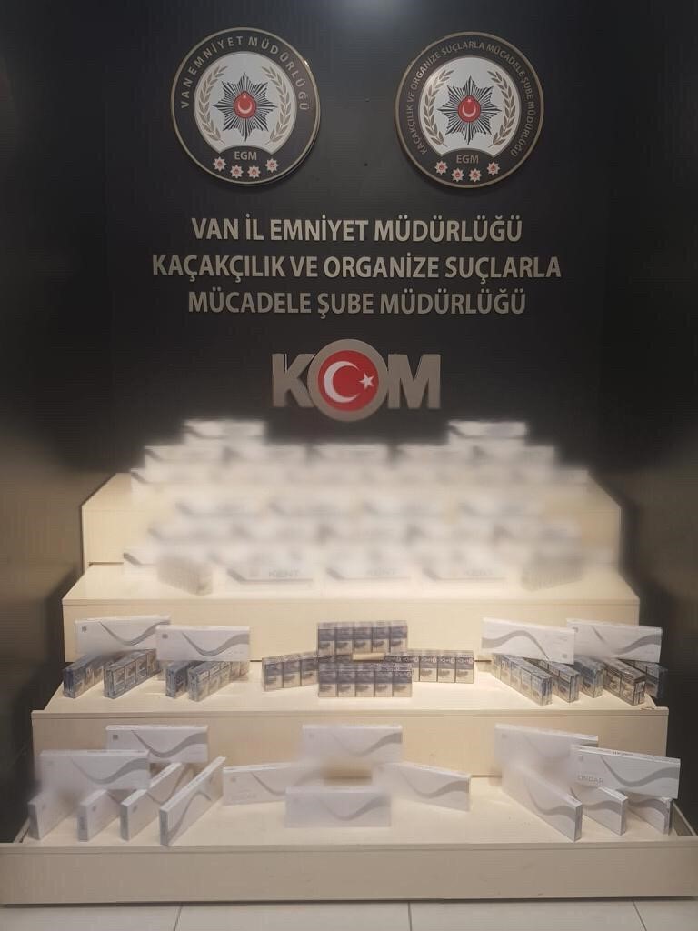 Van’da gümrük kaçağı malzeme ele geçirildi