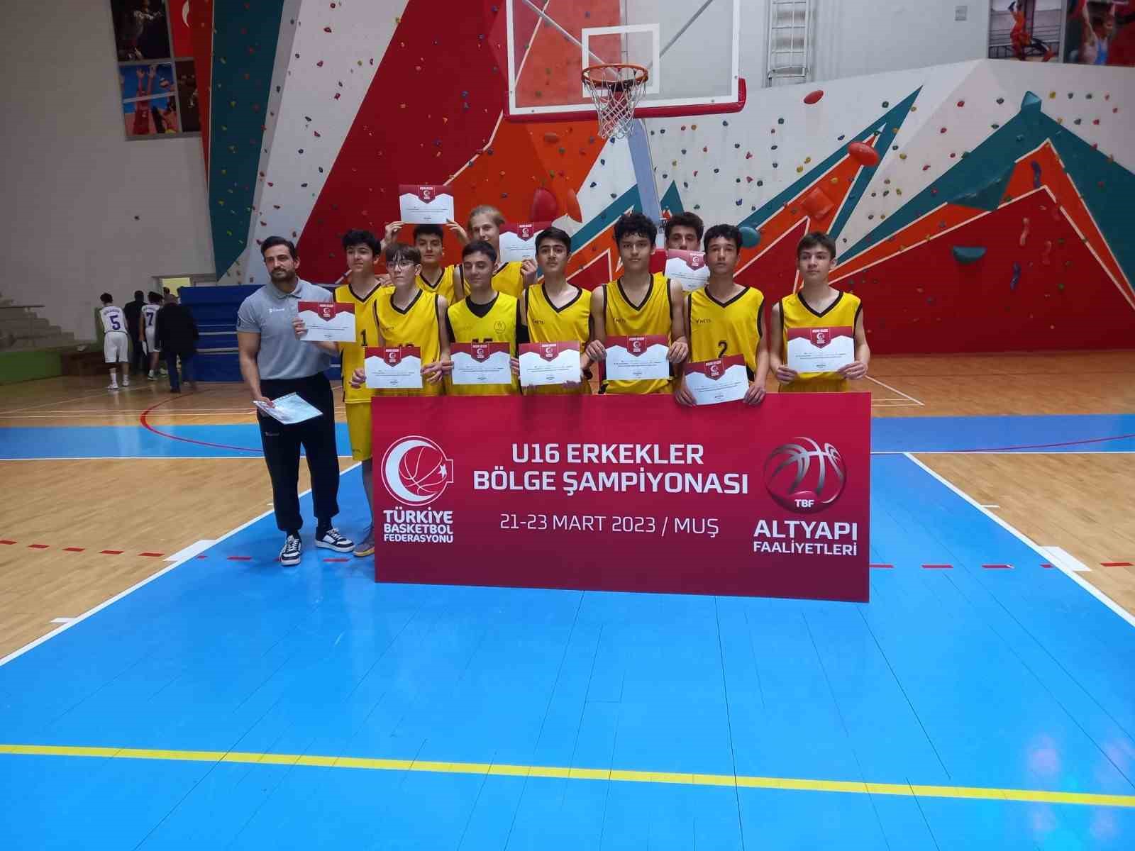 Büyükşehir Belediyespor U-16 Basketbol Takımı Anadolu Şampiyonası yolunda