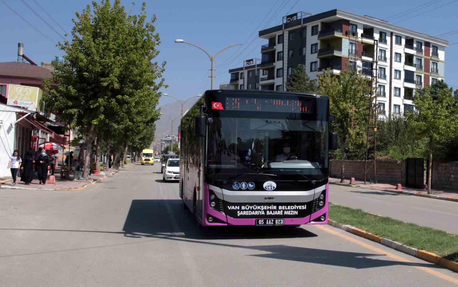 Van’da bayramda ulaşım hizmeti ücretsiz verilecek