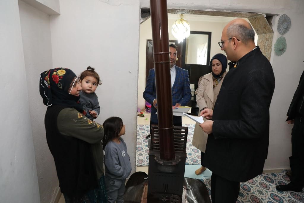 Kaymakam Aydın dezavantajlı aileleri unutmadı