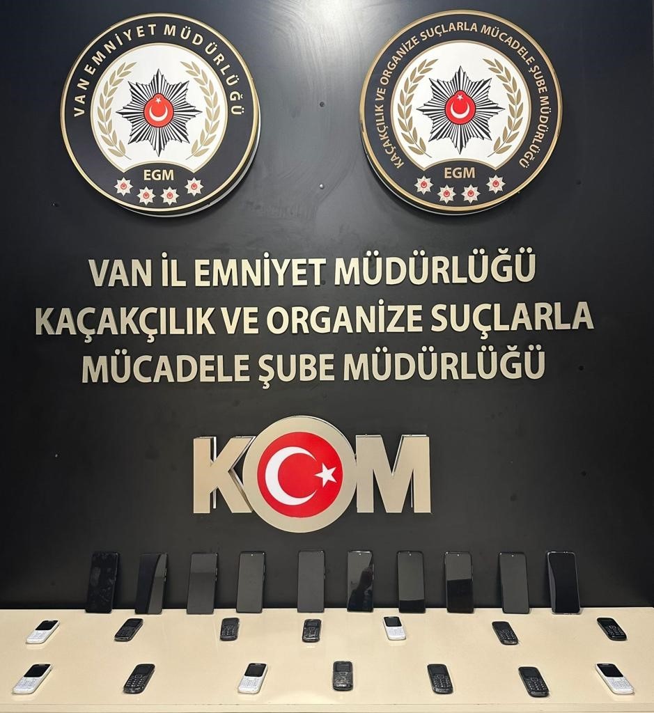 Van’da gümrük kaçakçılığı