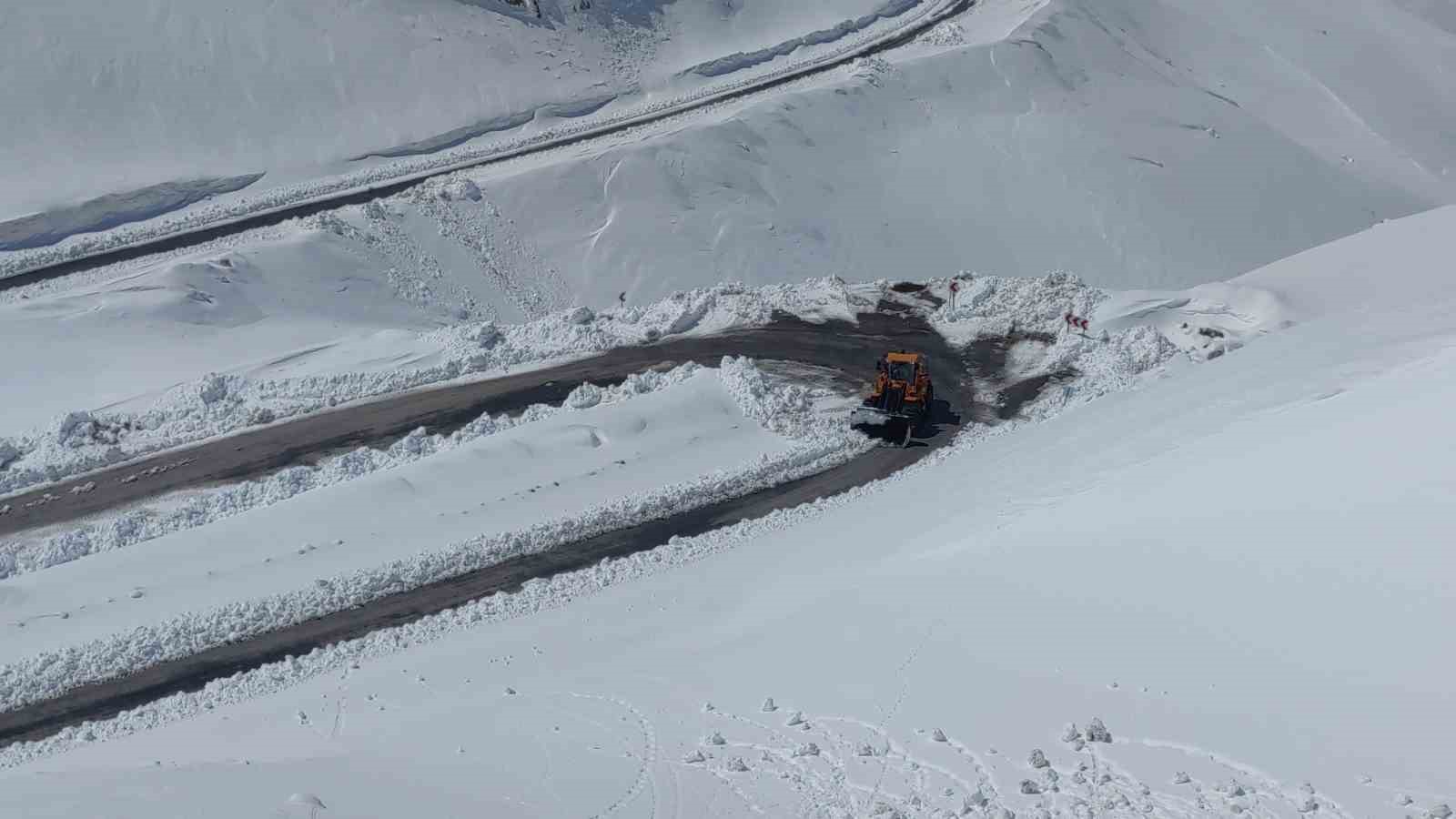 Van-Bahçesaray yolu tek şeritten ulaşıma açıldı