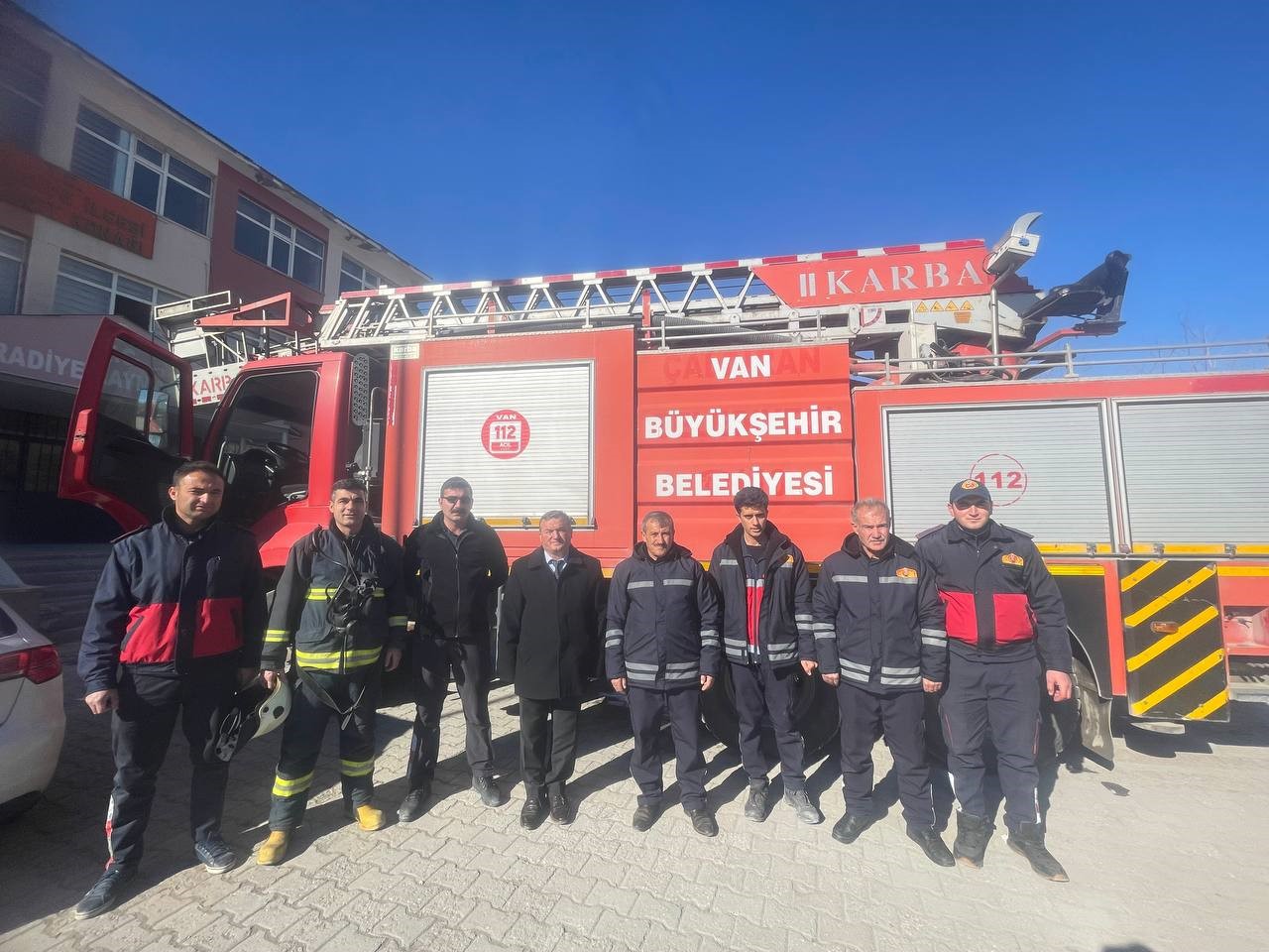 Muradiye’de yangın önleme tatbikatı yapıldı