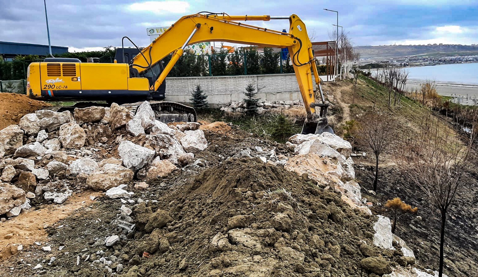 Van’da kaçak hafriyatla mücadele çalışması