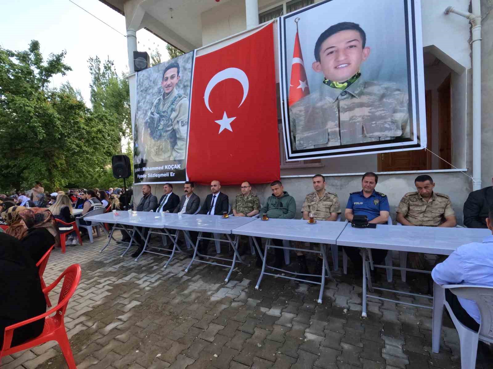 Şehit Muhammet Koçak için mevlit programı düzenlendi