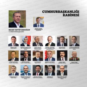 Cumhurbaşkanlığı kabinesi belli oldu