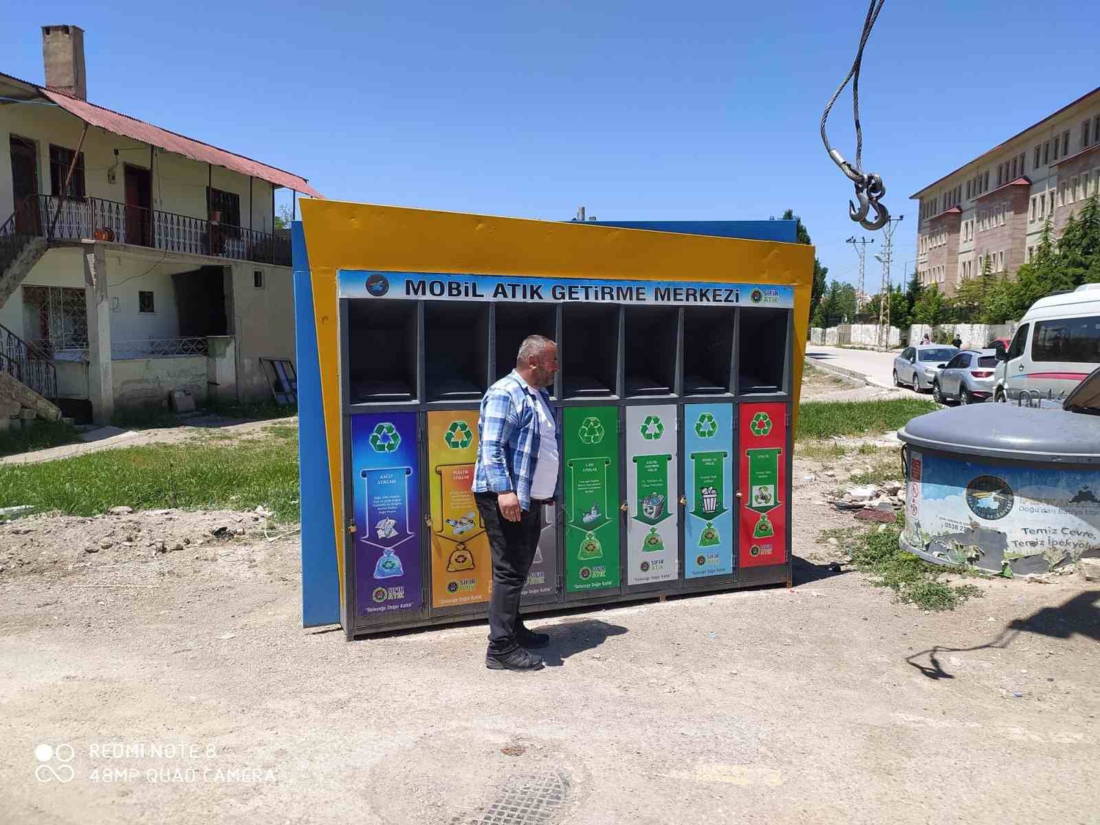 İpekyolu’na “Mobil Atık Getirme Merkezi” kuruldu