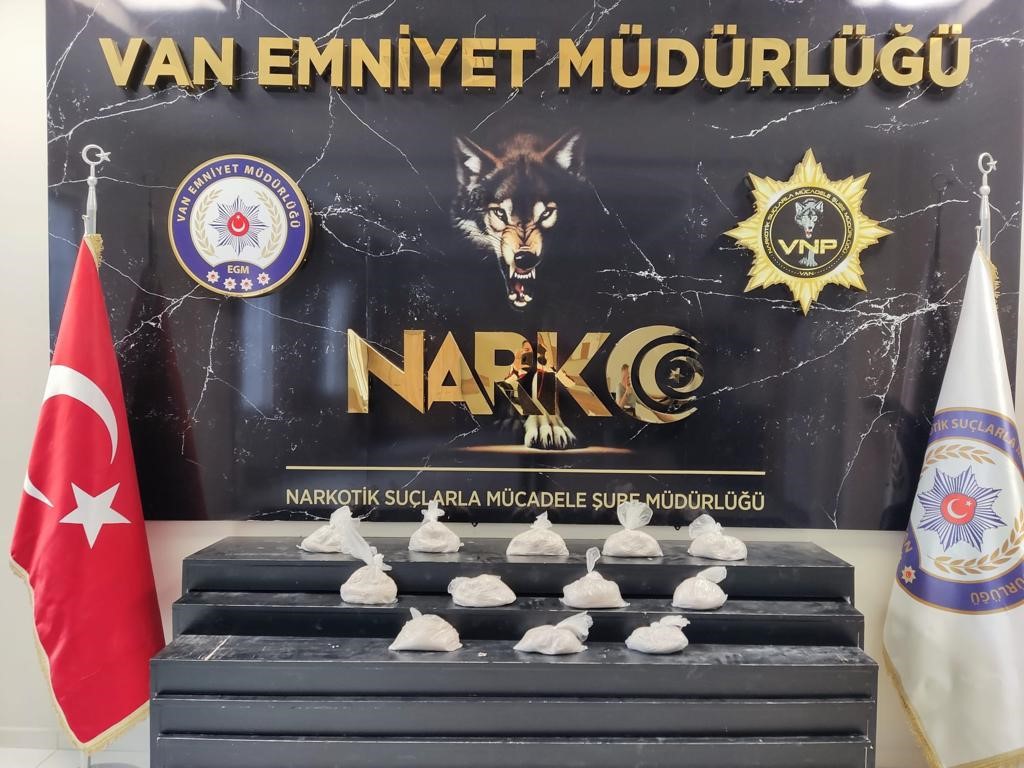 Van’da bir haftada 81 kilo uyuşturucu ele geçirildi