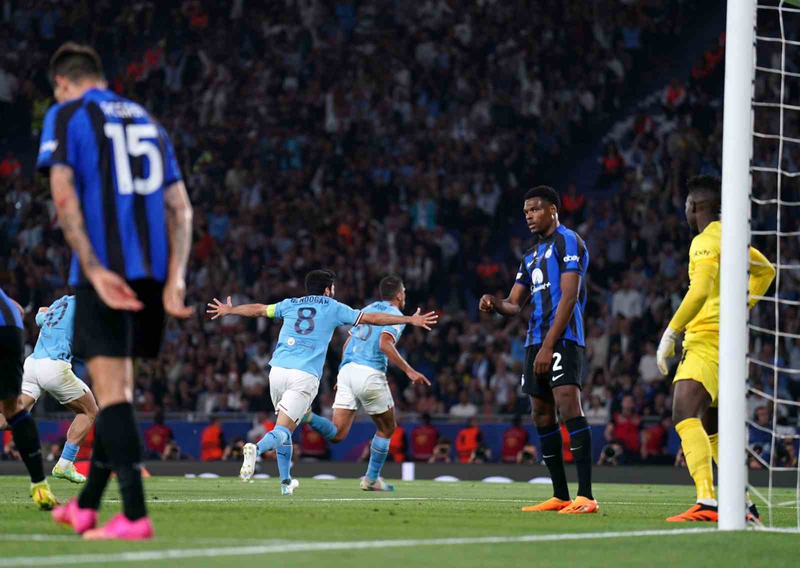 UEFA Şampiyonlar Ligi: Manchester City: 1 - Inter: 0 (Maç sonucu)