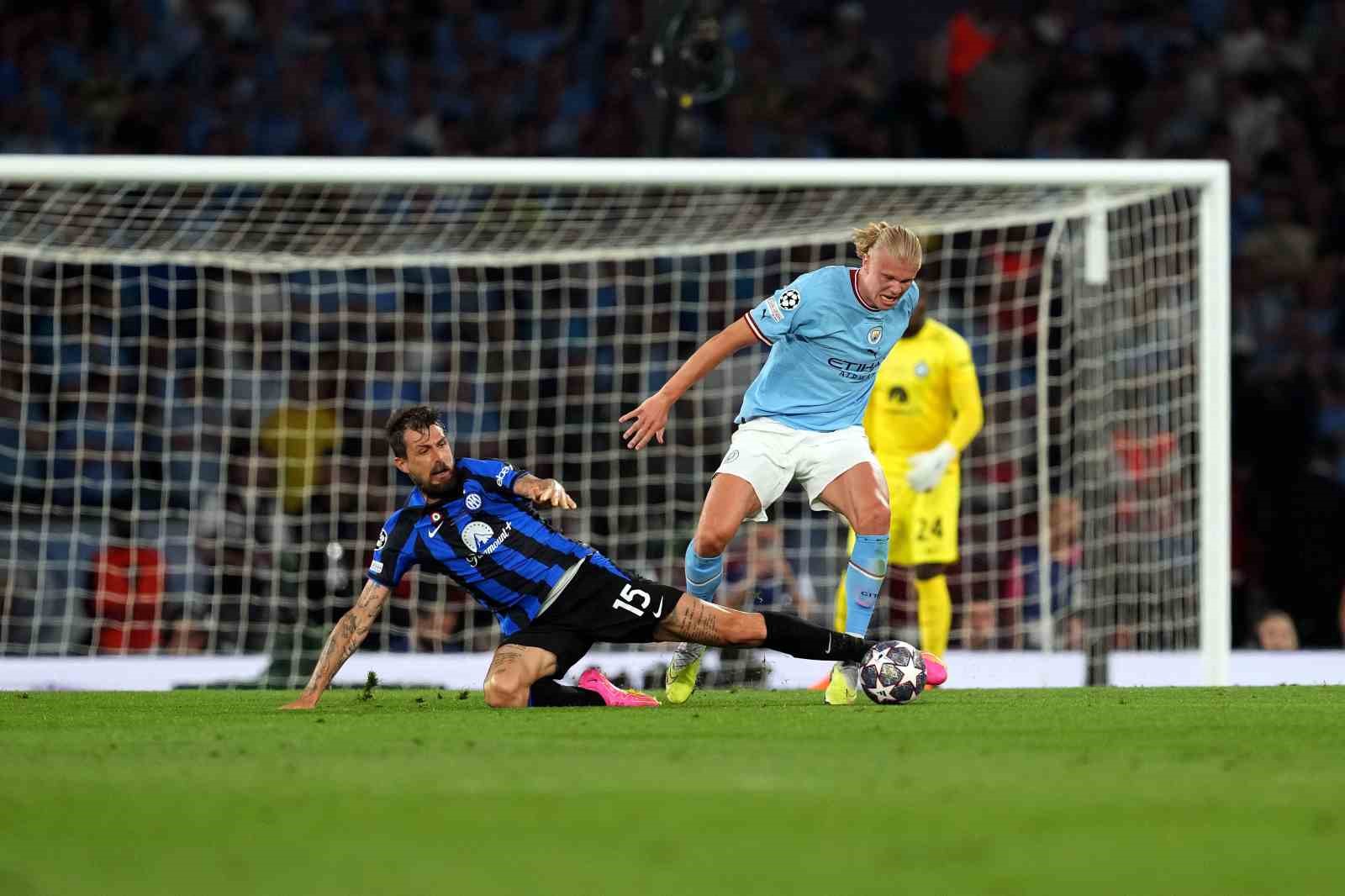 UEFA Şampiyonlar Ligi: Manchester City: 1 - Inter: 0 (Maç sonucu)