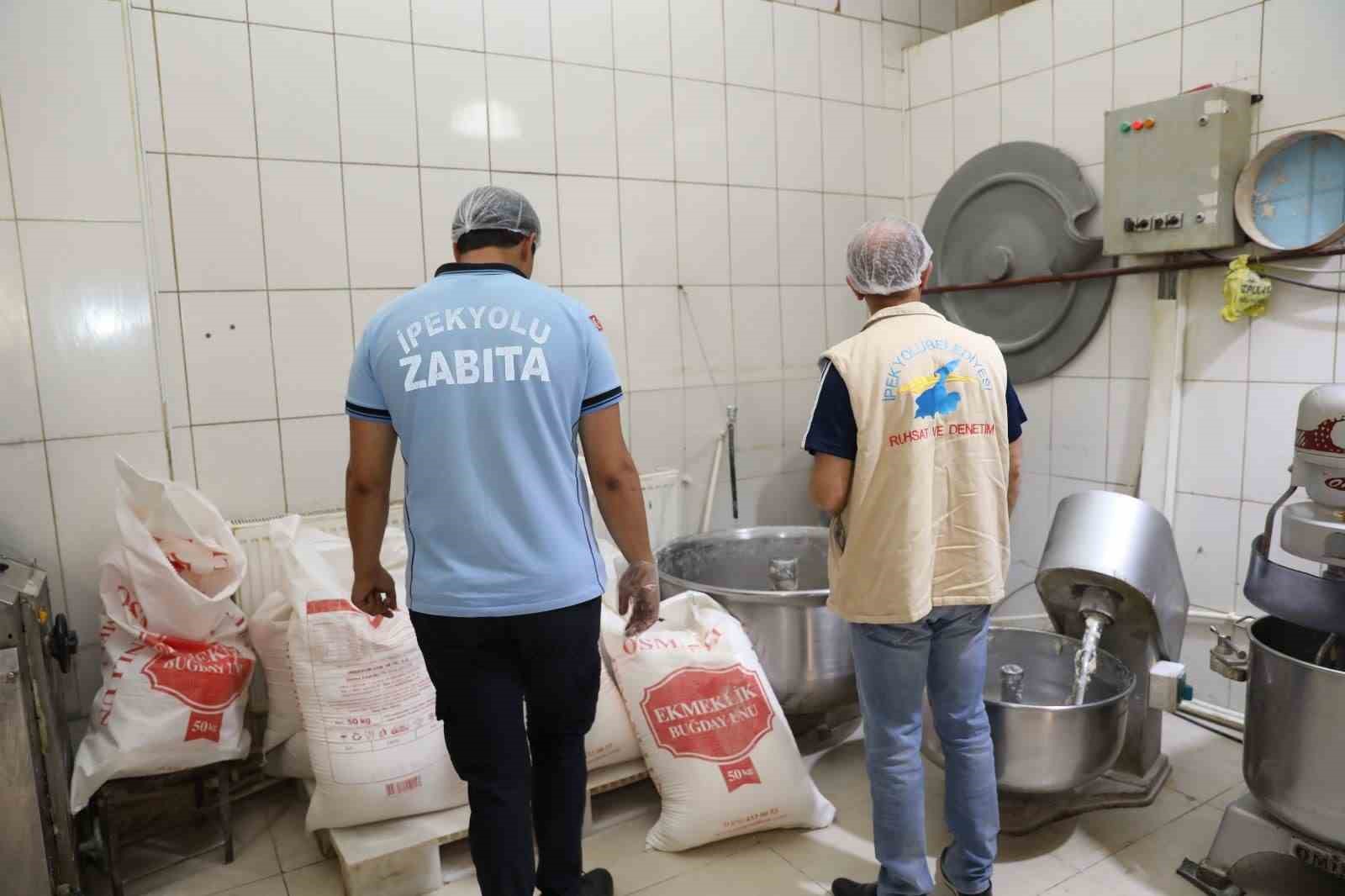 İpekyolu Belediyesinden restoran ve fırınlara yönelik denetim