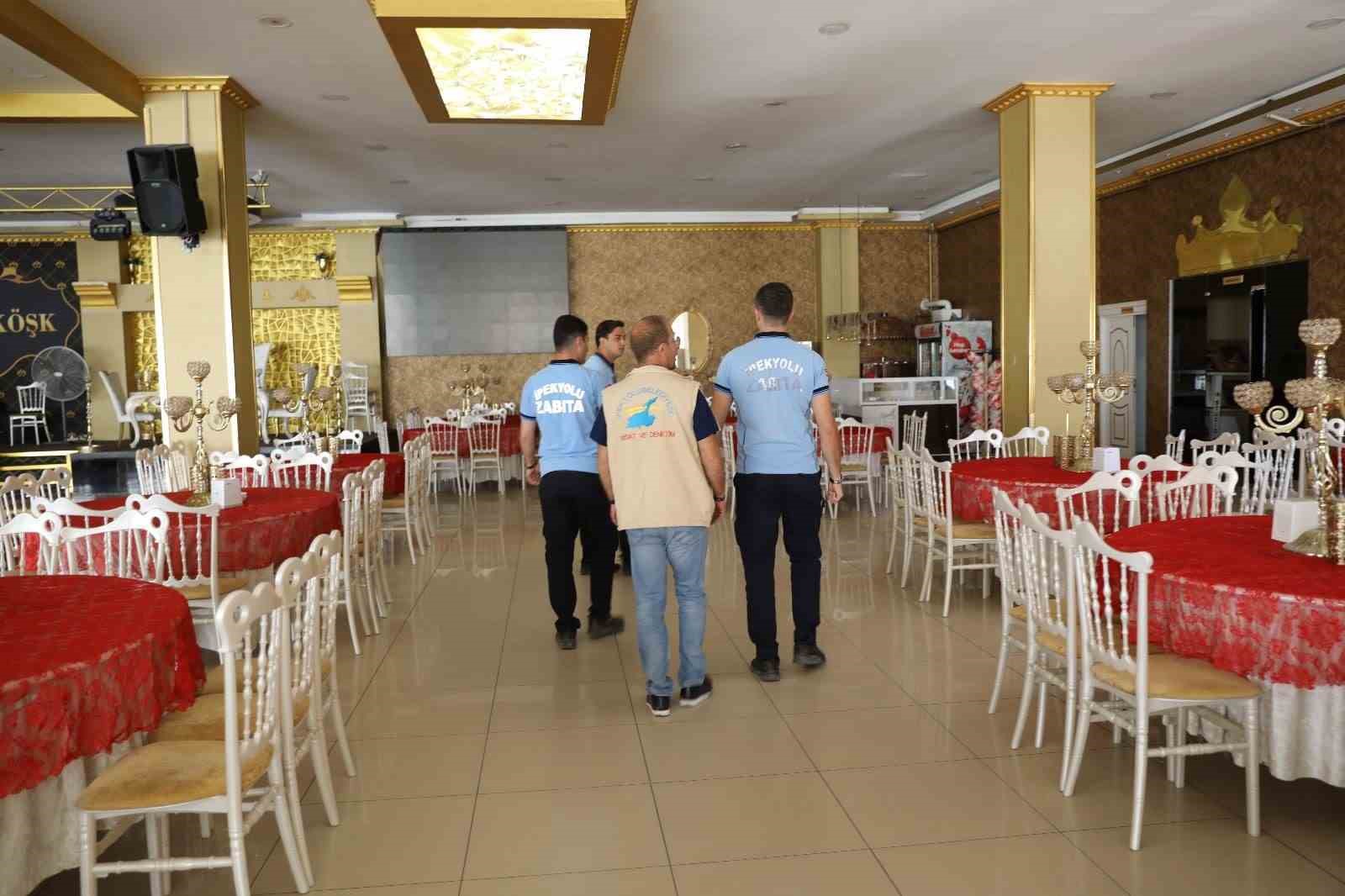 İpekyolu Belediyesinden restoran ve fırınlara yönelik denetim