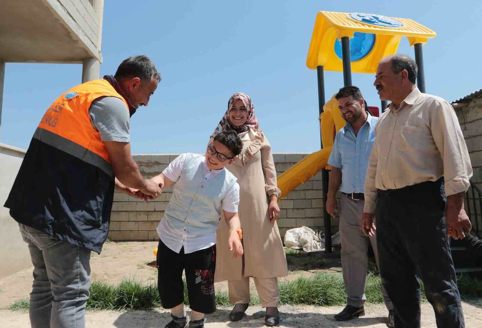 Van Büyükşehir Belediyesi, Yusuf’un park hayalini gerçekleştirdi