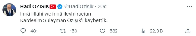 Gazeteci Süleyman Özışık hayatını kaybetti