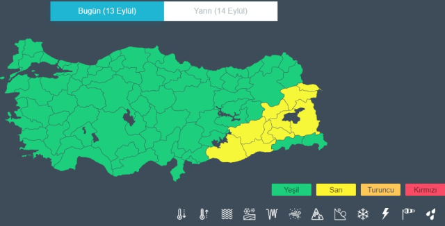 Şemsiyenizi almadan çıkmayın! Meteoroloji'den 10 ile sarı kodlu uyarı