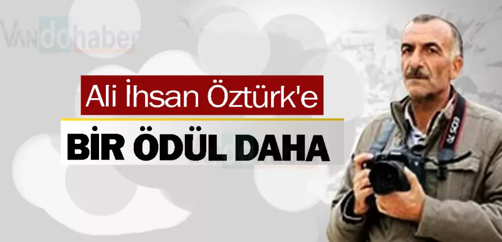 Ali İhsan Öztürk'e bir ödül daha