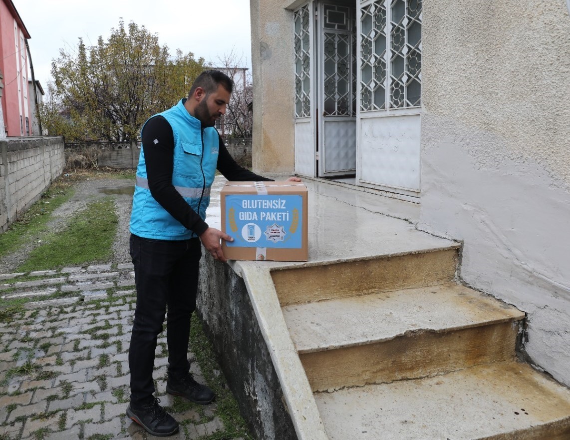 Tuşba Belediyesinden çölyak hastalarına glütensiz gıda desteği