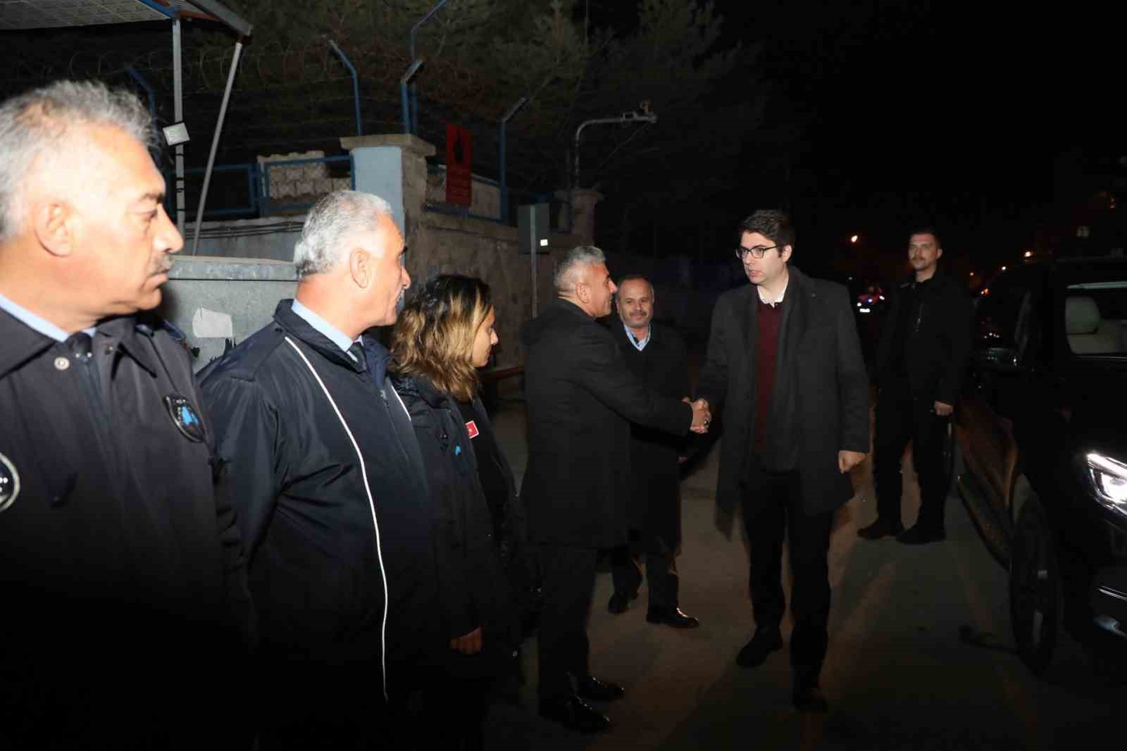 Erciş Kaymakamı Karaloğlu güvenlik güçlerinin yeni yılını kutladı