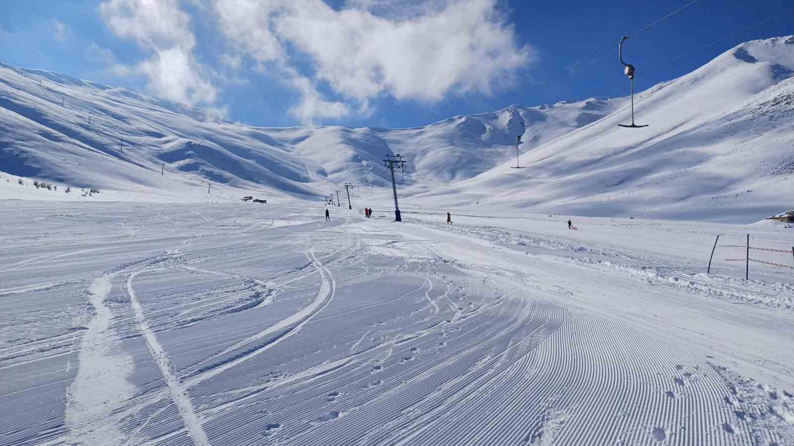 Abalı Kayak Merkezi’nde sezon açıldı