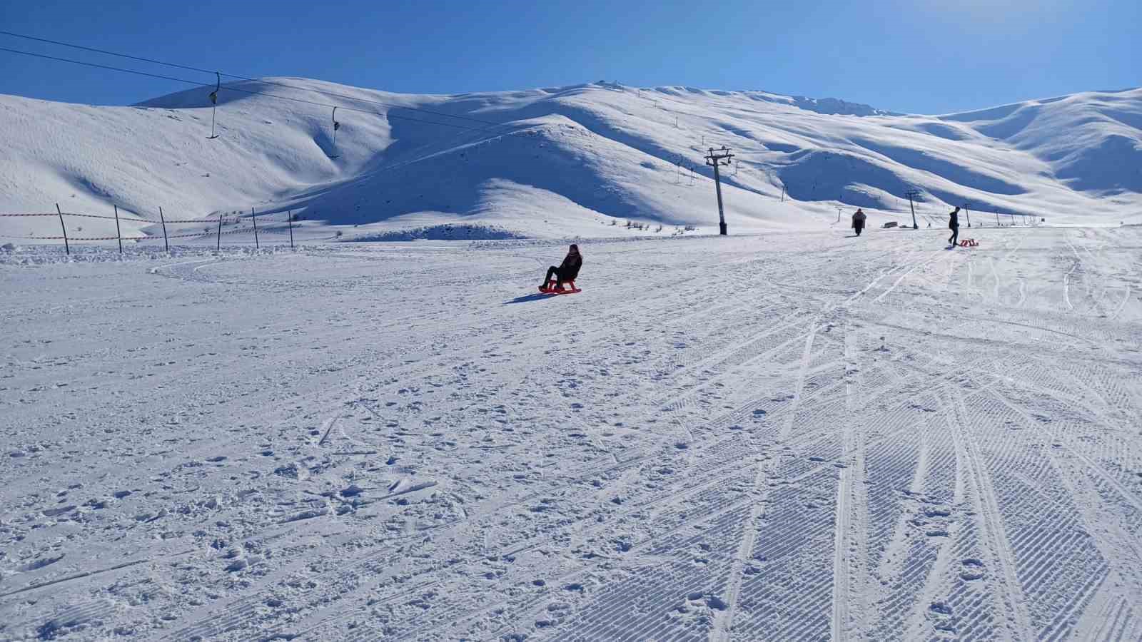 Abalı Kayak Merkezi’nde sezon açıldı