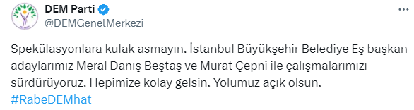 DEM Parti İstanbul'da seçime girebilecek mi? İl Seçim Kurulu tartışmalara son noktayı koydu