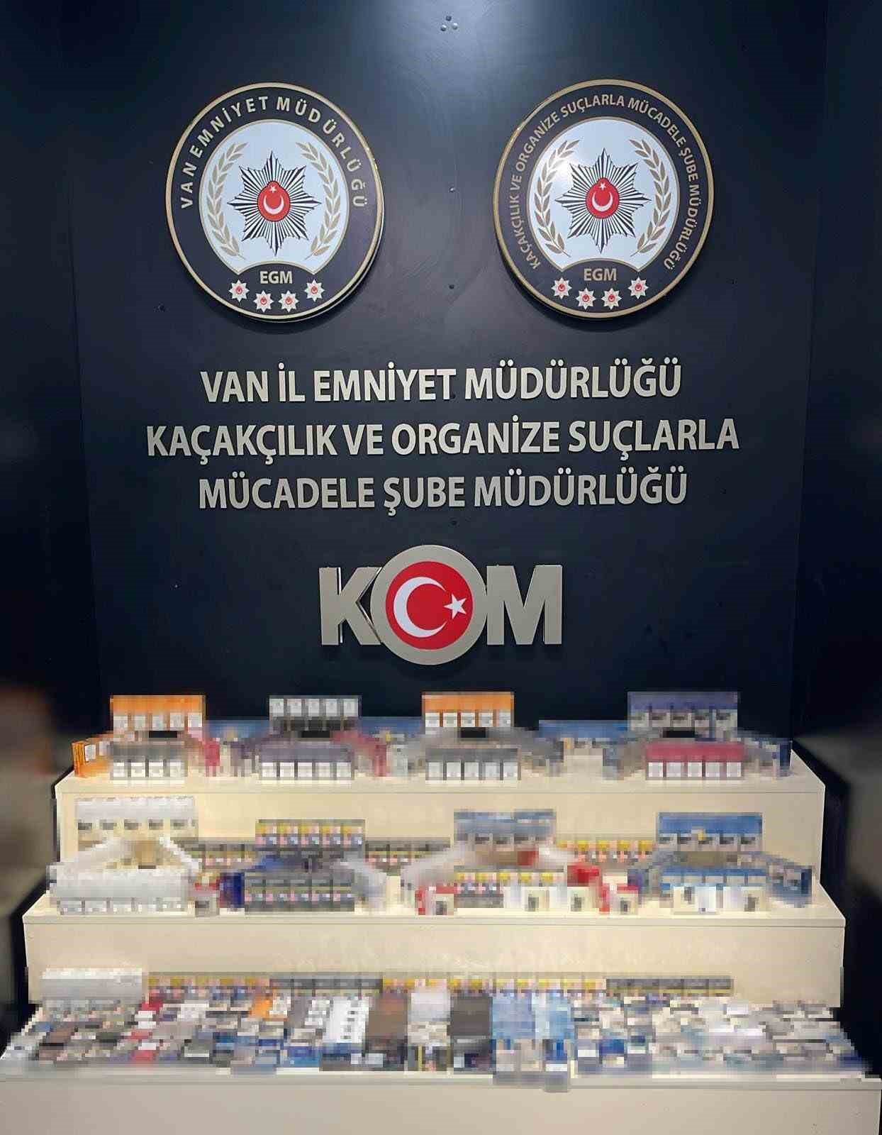 Van’da gümrük kaçakçılığı operasyonu