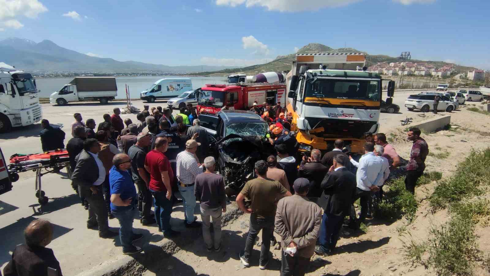 Van’da trafik kazası: 1 yaralı