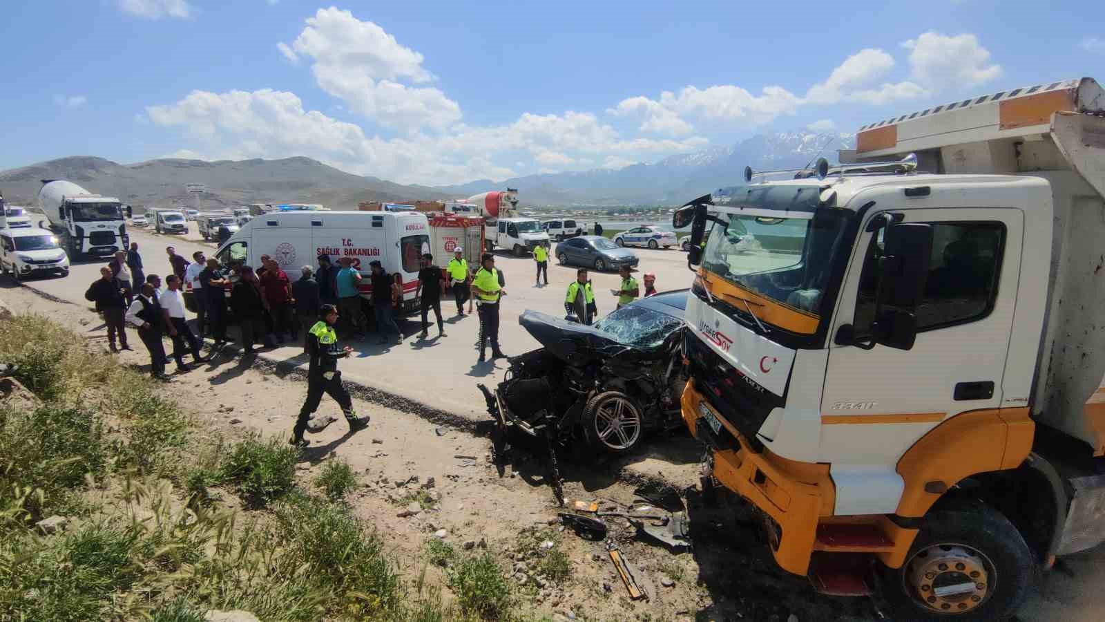 Van’da trafik kazası: 1 yaralı