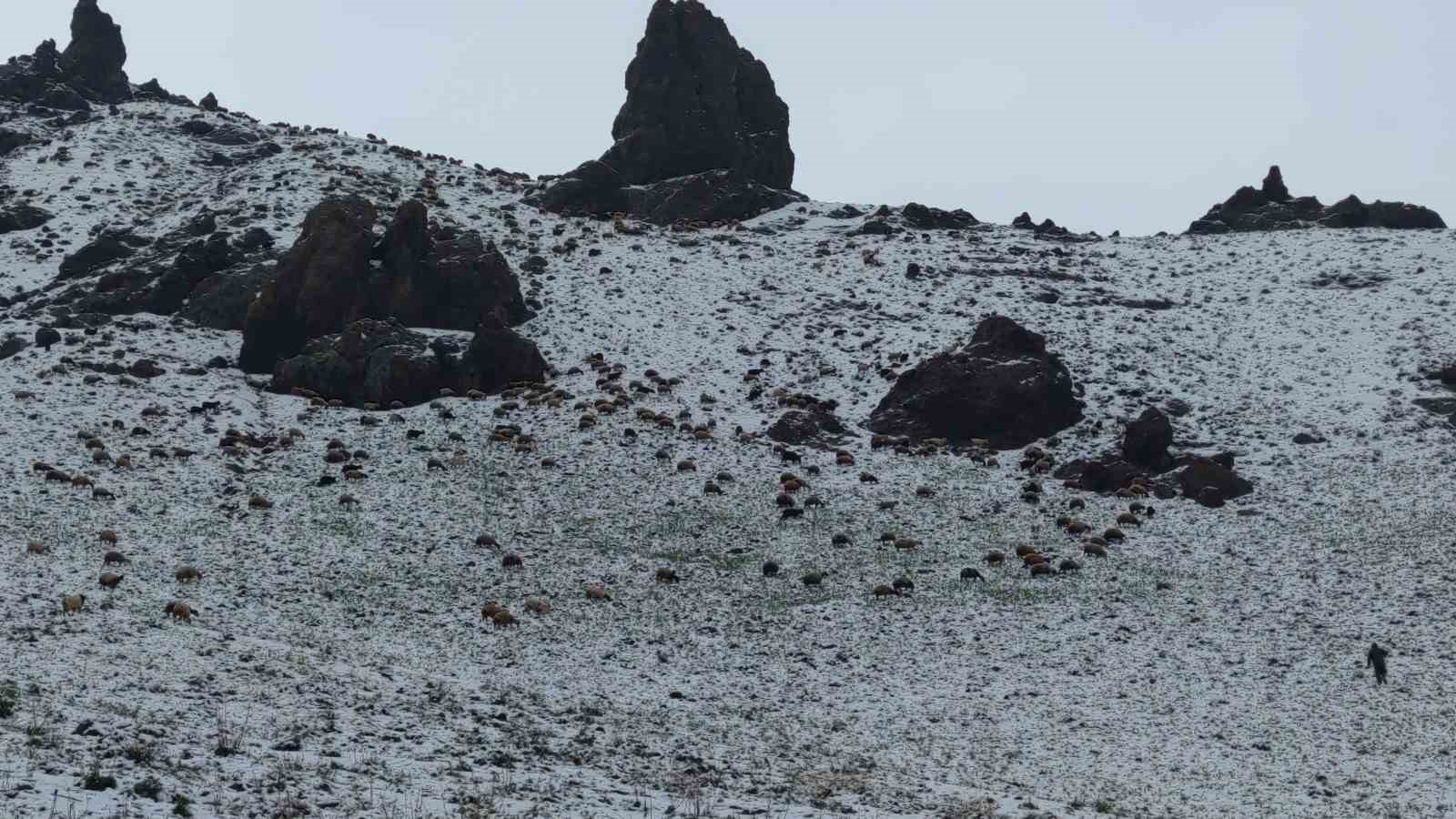 Van’ın yüksek kesimleri mayıs ayında kışı yaşadı