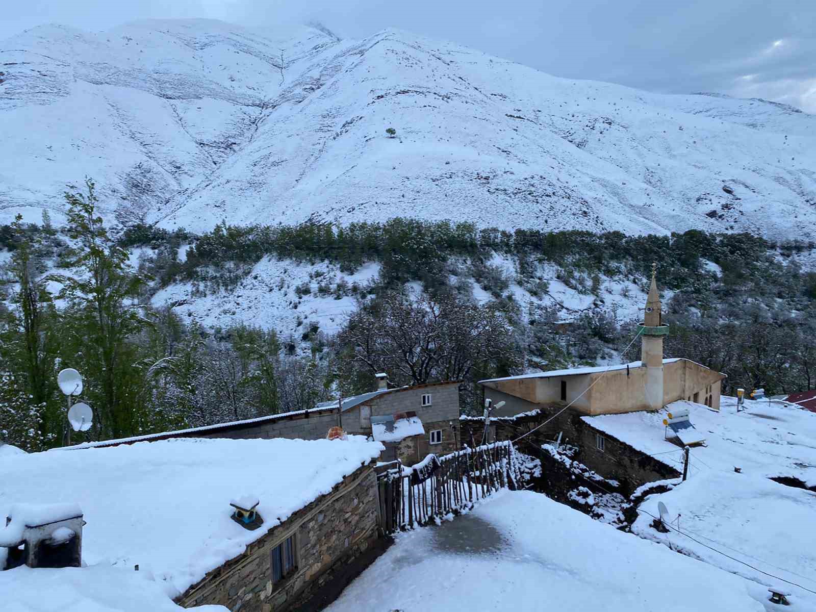 Van’a mayıs ayında lapa lapa kar yağdı