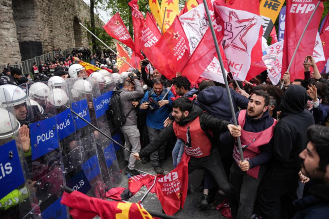 İçişleri Bakanı Yerlikaya: 1 Mayıs'ta yurt genelinde 226 şahıs gözaltına alındı