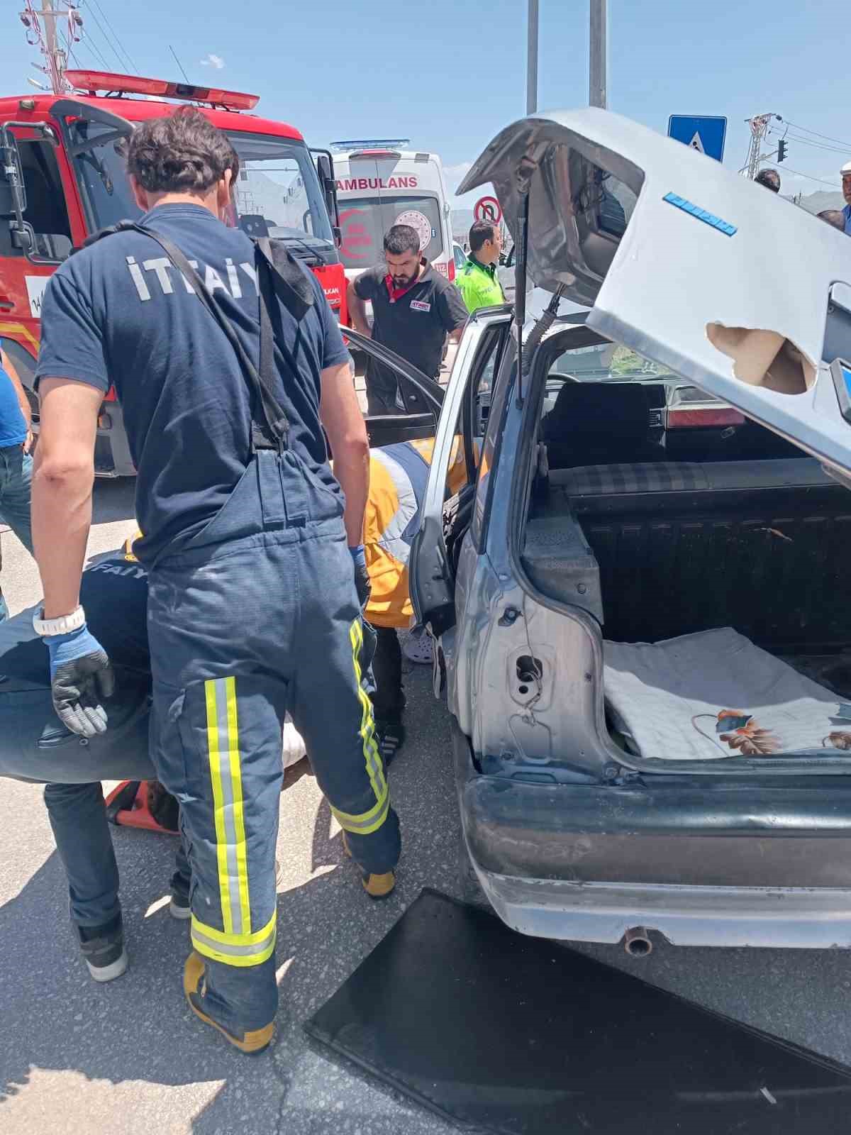 Van’da trafik kazası: 1 yaralı