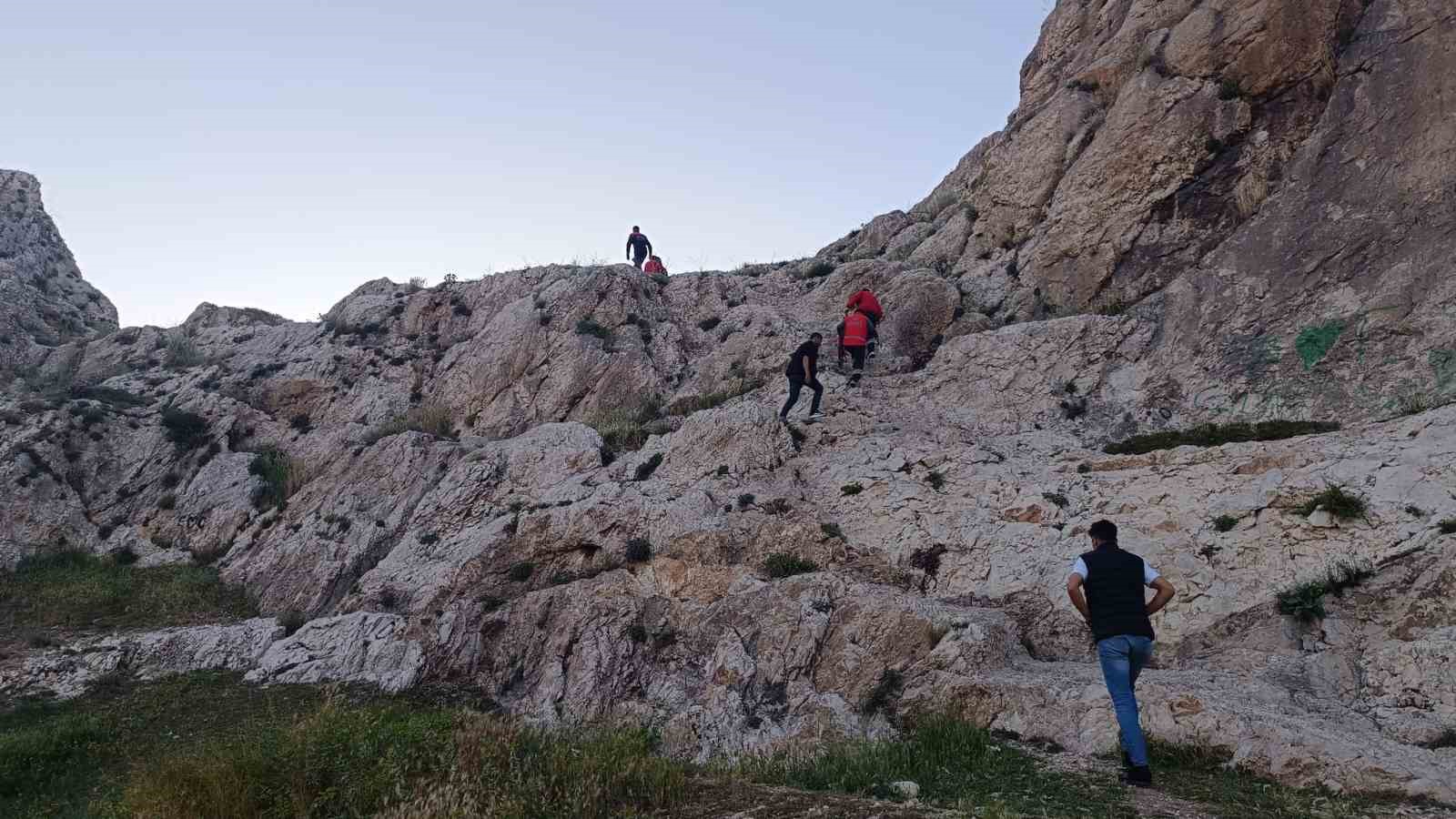 Van Kalesi’nde fotoğraf çektirmek isterken aşağı düştü