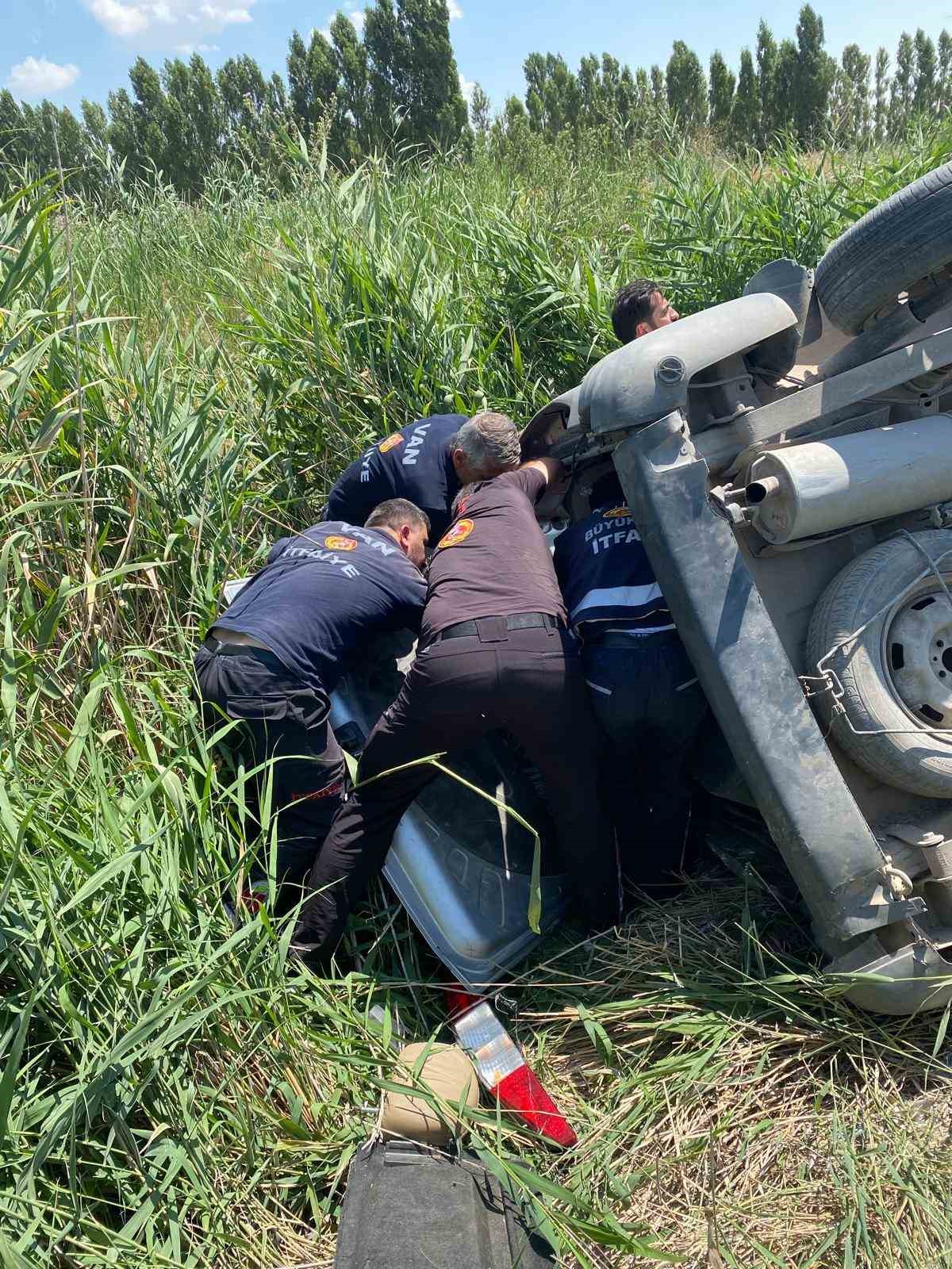 Van’da trafik kazası: 2 yaralı