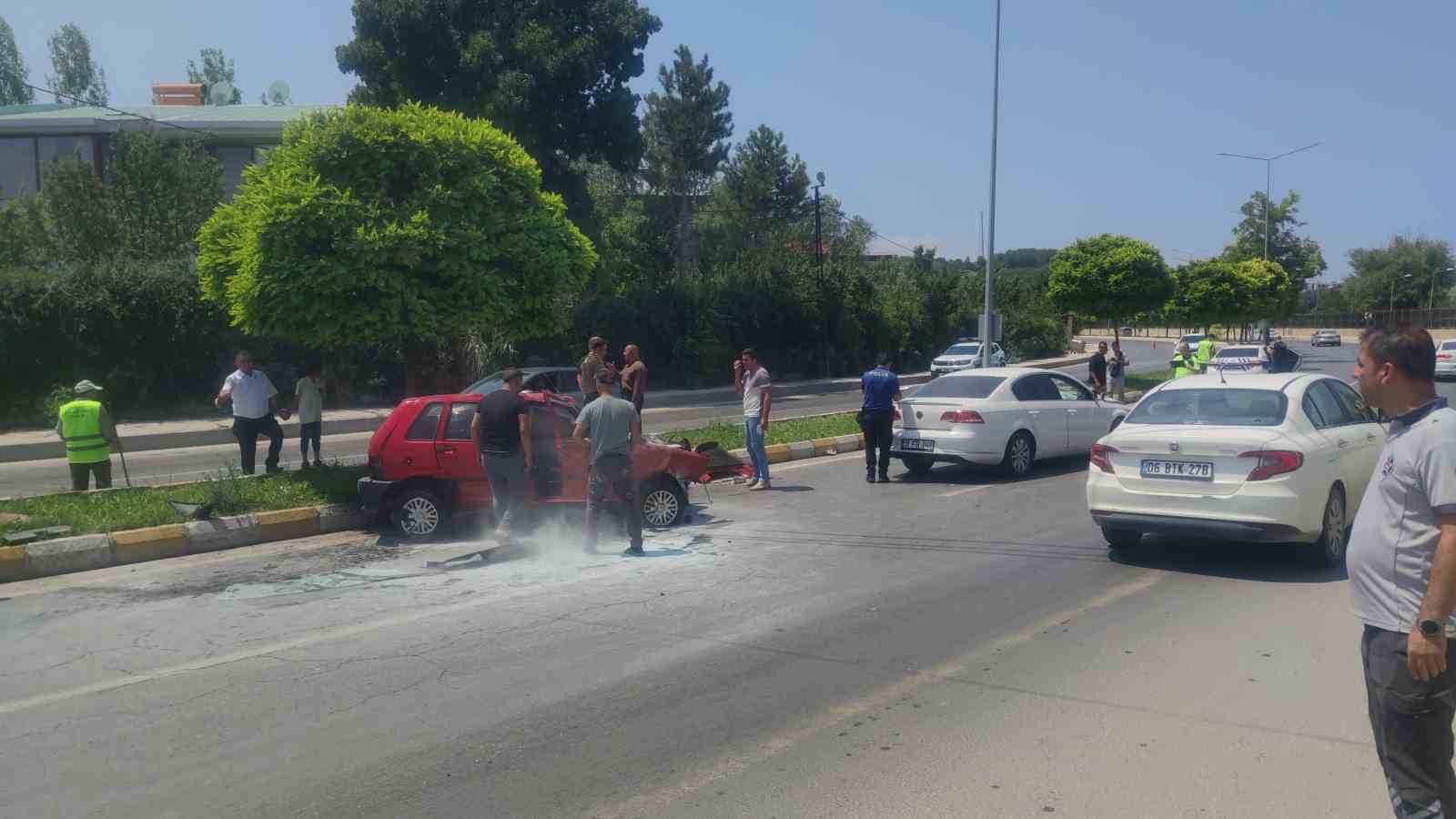 Van’da trafik kazası: 2 yaralı