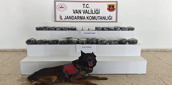 Van’da 47 kilo uyuşturucu ele geçirildi