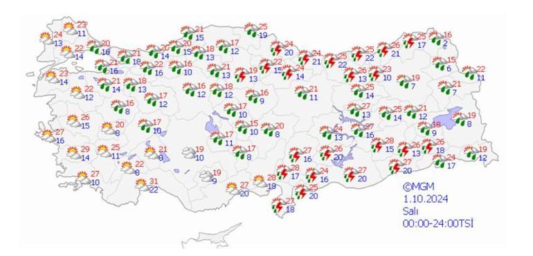 Meteoroloji yeni hava durumu raporunu yayımladı! Uzman isim gün verdi: Kuvvetli sağanak geliyor