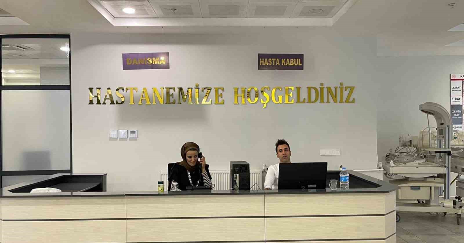 25 yataklı Bahçesaray Devlet Hastanesi hasta kabulüne başladı