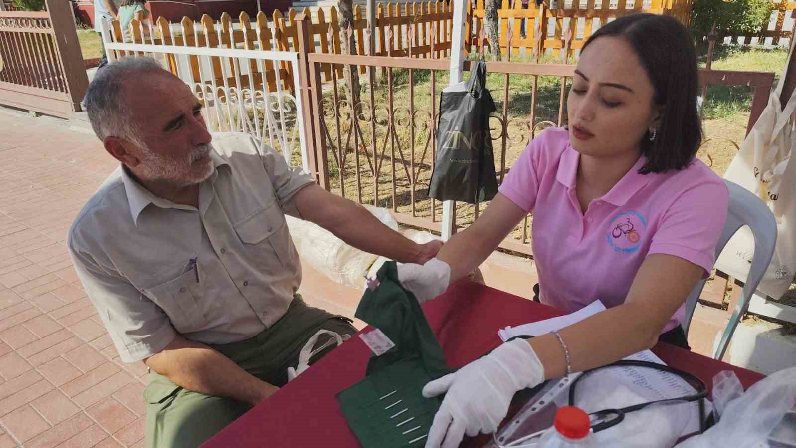 Erciş’te sağlık taraması yapıldı